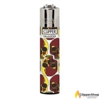 Clipper Skull Fire - ClipperShop 