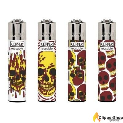 Clipper Skull Fire - ClipperShop 