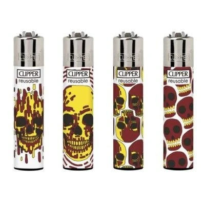 Clipper Skull Fire - ClipperShop 