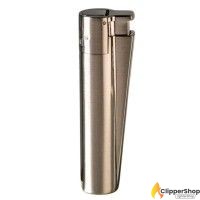 Clipper Jet Flame Metal Silver - ClipperShop 